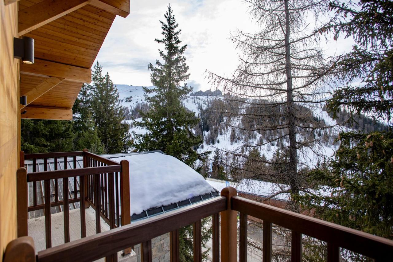 Chalet Du Bois Melay - Piscine - Proche Pistes - 15 Personnes La Plagne Exterior foto