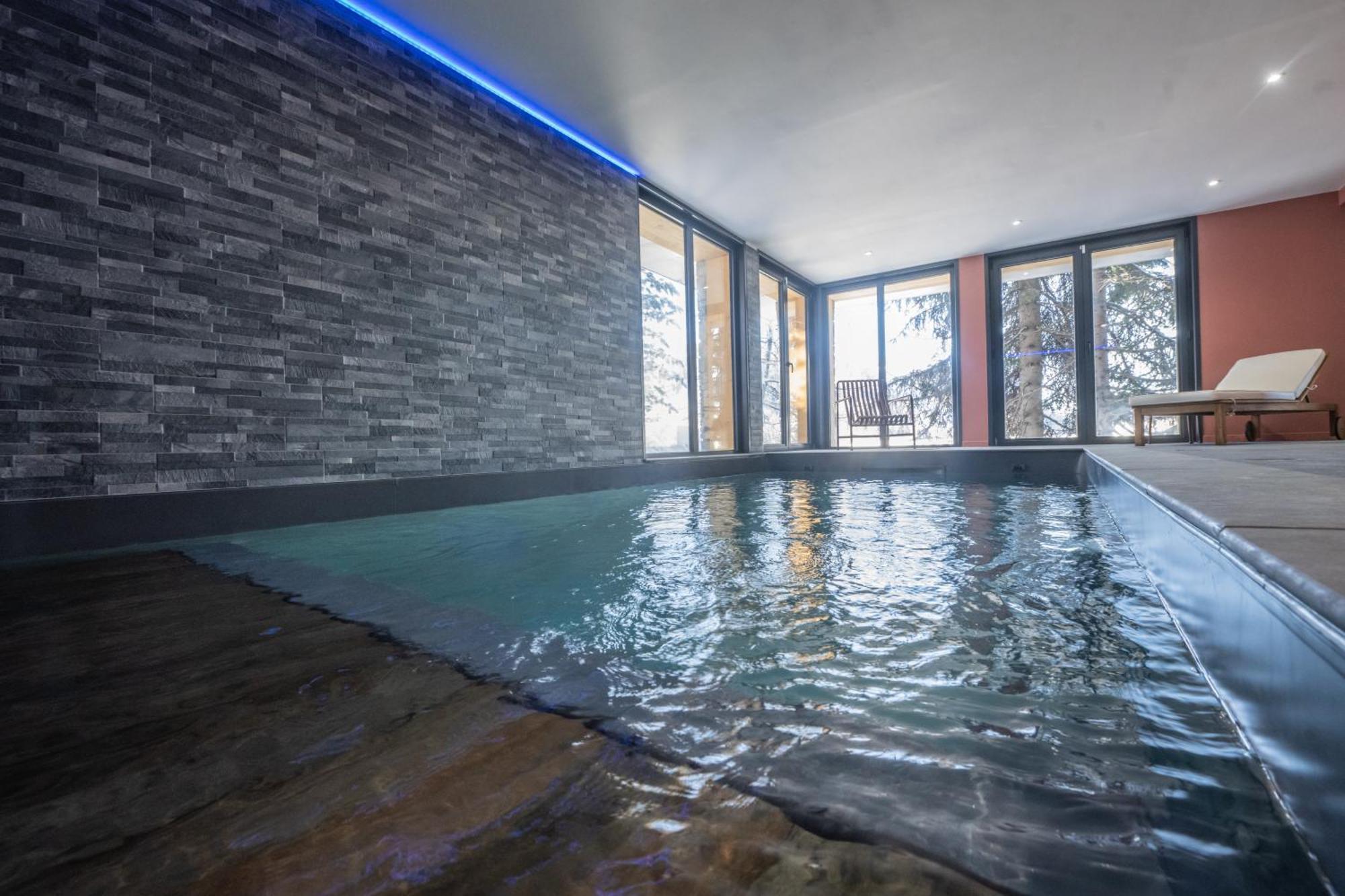 Chalet Du Bois Melay - Piscine - Proche Pistes - 15 Personnes La Plagne Exterior foto